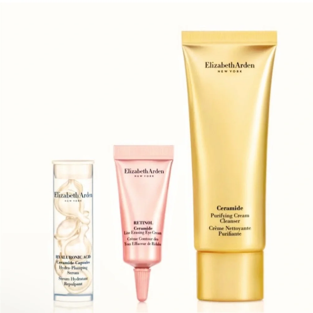 Elizabeth Arden Pink Cosmetic Bag Set
